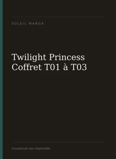 Couverture de Twilight Princess - Coffret manga officiel T01 à T03