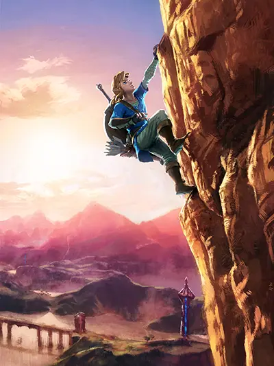 Couverture de Breath of the Wild — Le guide officiel complet, édition collector