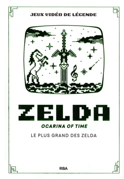 Couverture de Jeux vidéo de légende, Tome 25 : Zelda — Ocarina of Time